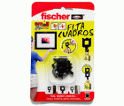 fischer fija cuadraos negro