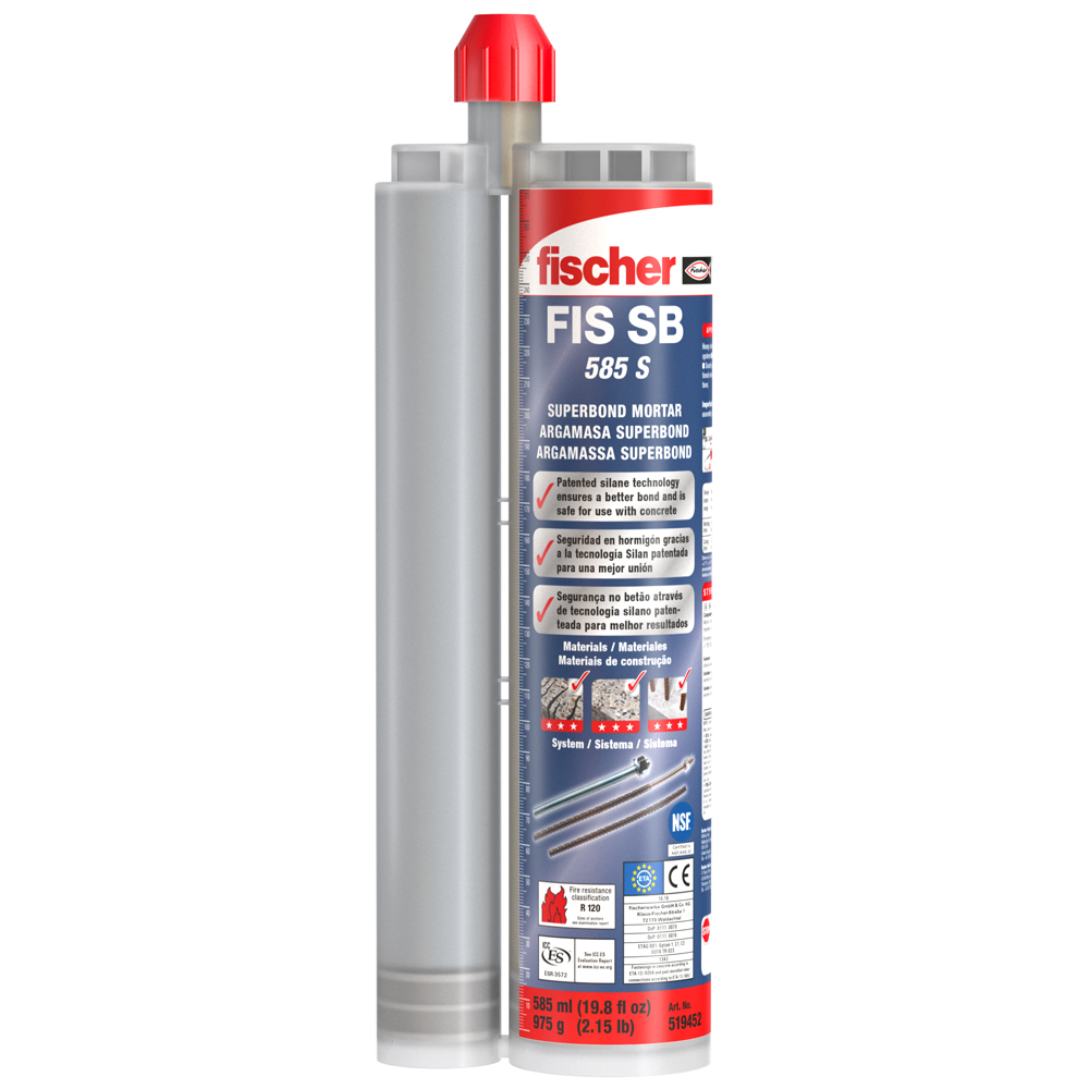 fischer Anclaje químico FIS SB 585 S