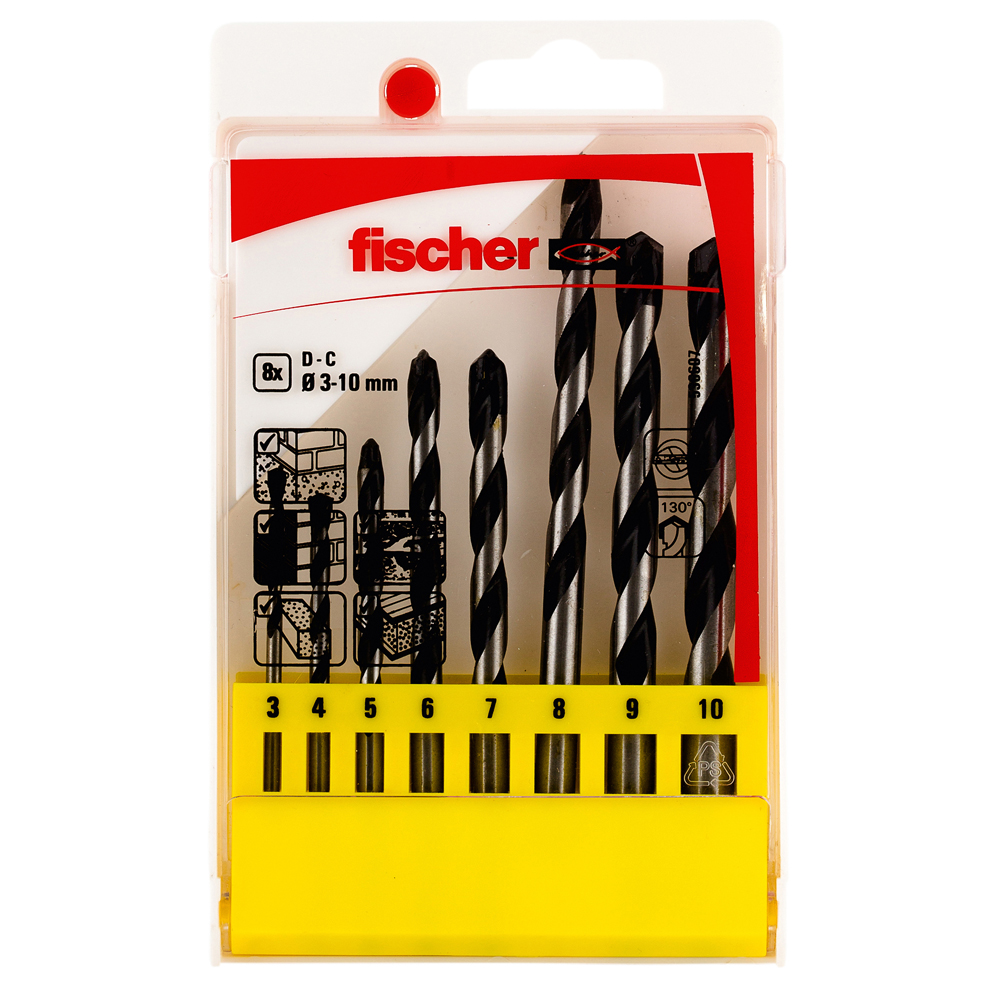 fischer surtido de brocas CTS 8