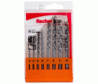 fischer Broca para piedra D-S Set 3-10mm 8pcs P
