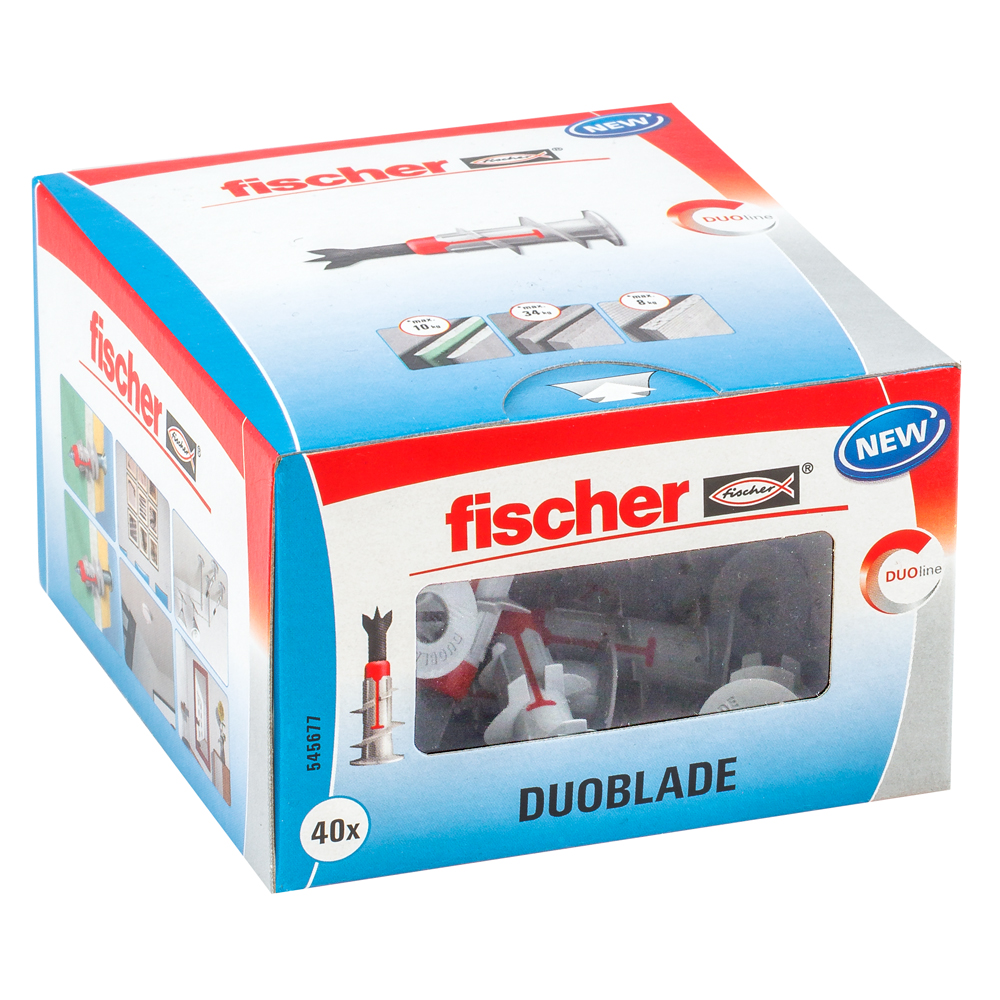 fischer Fijación de cartón yeso DUOBLADE
