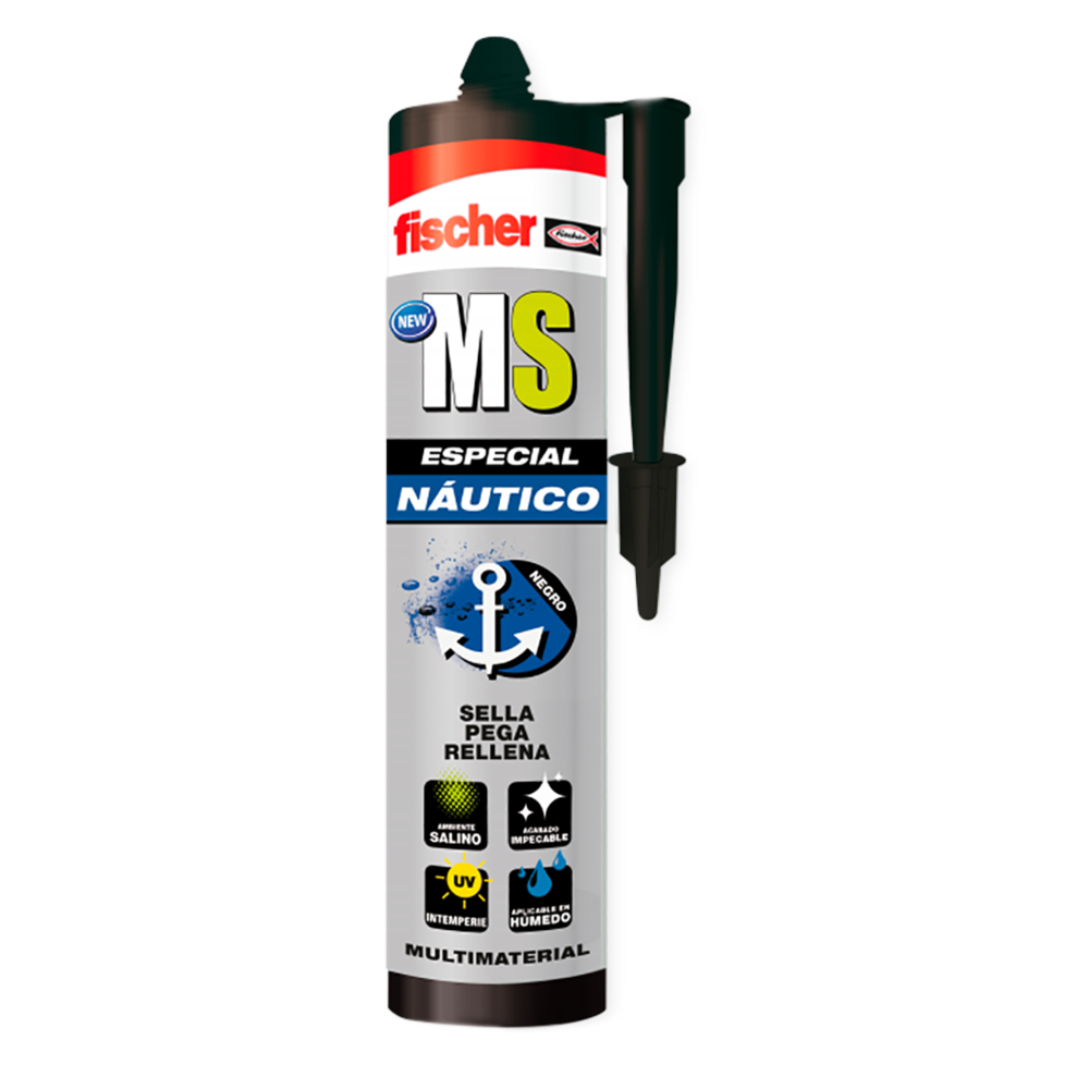 fischer MS Náutico 290 ml Negro