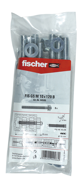 fischer Anclaje roscado inyección FIS GS M10 x 120