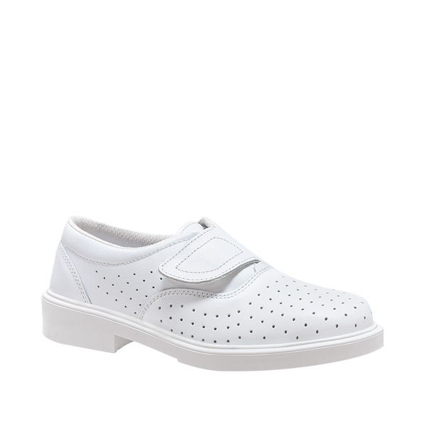 LONDRES VELCRO O1 BLANCO CALADO