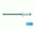 Remache estándar lacado aluminio/acero