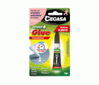 Adhesivo instantáneo CEGASA POWER + GLUE SOLIDARIO 3 g