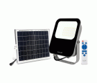 FOCO SOLAR CON SENSOR CREPUSCULAR GARZA LED CON MANDO 30 W, 650 LÚMENES, 6.500 K