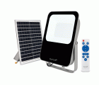 FOCO SOLAR CON SENSOR CREPUSCULAR GARZA LED CON MANDO 60 W, 1.300 LÚMENES, 6.500 K