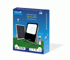 FOCO SOLAR CON SENSOR CREPUSCULAR GARZA LED CON MANDO 120 W, 1.950 LÚMENES, 6.500 K