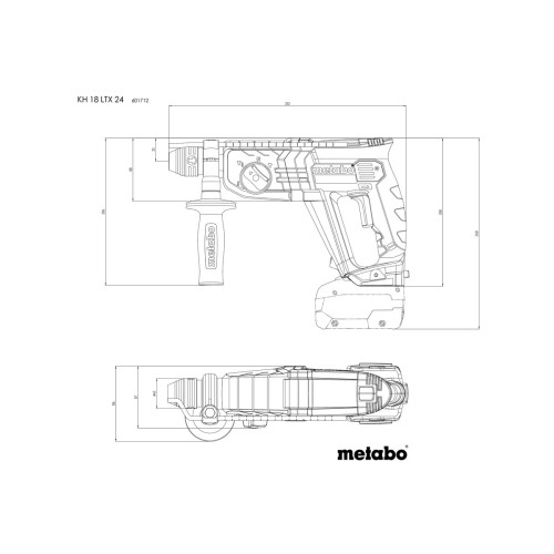 KH 18 LTX 24 Martillo de batería