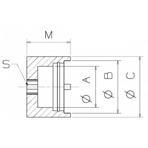 Llave para tuercas KM