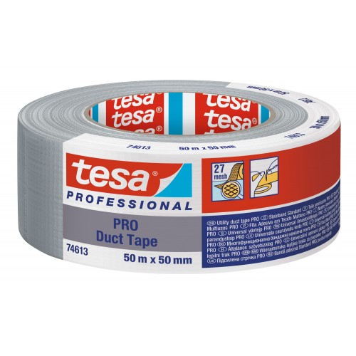 CINTA AMERICANA PRO 50 m x 50 mm GRIS