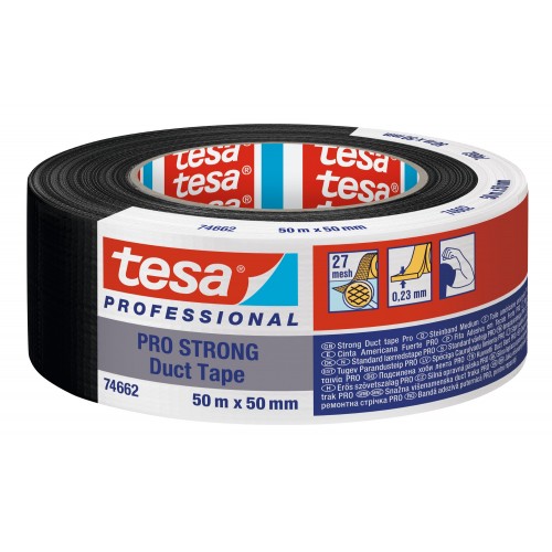 CINTA AMERICANA PRO STRONG 50 m x 50 mm GRIS