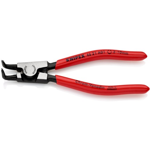 ALICATE PARA ARANDELAS EXTERIORES - 90° 125 mm CAPACIDAD Ø 3 - 10 mm