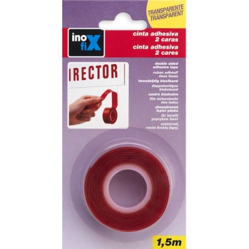 CINTA ADHESIVA TRANSPARENTE 19 mm x 1,5 m / TRANSPARENTE