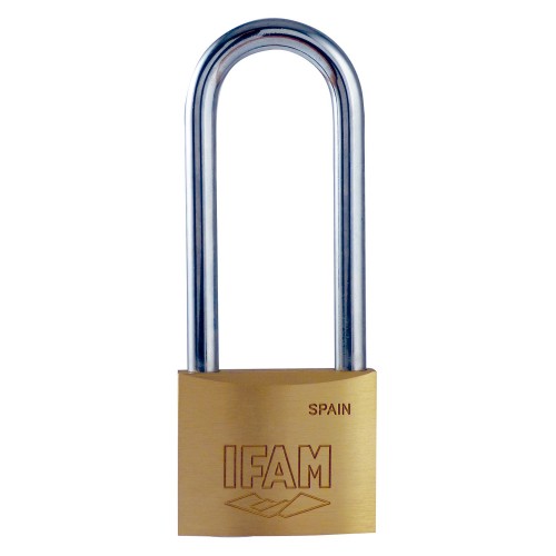 CANDADO K50AEL - ALTURA DEL CUERPO: 40 mm - ALTURA DEL ARCO: 80 mm - Ø DEL ARCO: 8 mm - LUZ DEL ARCO: 29 mm