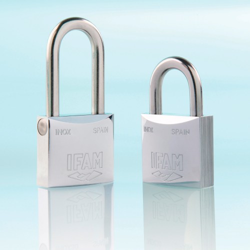CANDADO INOX30AL - ALTURA DEL CUERPO: 27 mm - ALTURA DEL ARCO: 32 mm - Ø DEL ARCO: 5 mm - LUZ DEL ARCO: 15,5 mm