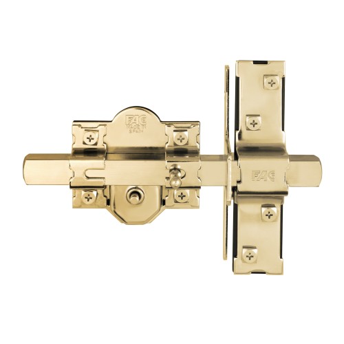 CERROJO FAC 946-RP/80 UVE PUERTA BLINDADA - ACABADO: DORADO