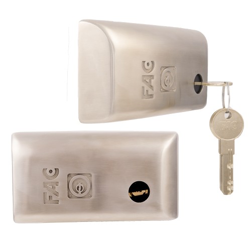 CERROJO FURGOFAC CF-19 INOX PARA FURGONETAS - PAREJA