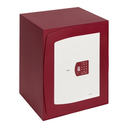 CAJA FUERTE DE SEGURIDAD FAC REDBOX DE SOBREPONER - CAPACIDAD: 70 L - APERTURA: COMBINACIÓN ELECTRÓNICA Y LLAVE - POSICIÓN: VERTICAL