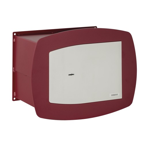 CAJA FUERTE DE SEGURIDAD FAC REDBOX PARA EMPOTRAR - CAPACIDAD: 12,5 L - APERTURA: LLAVE
