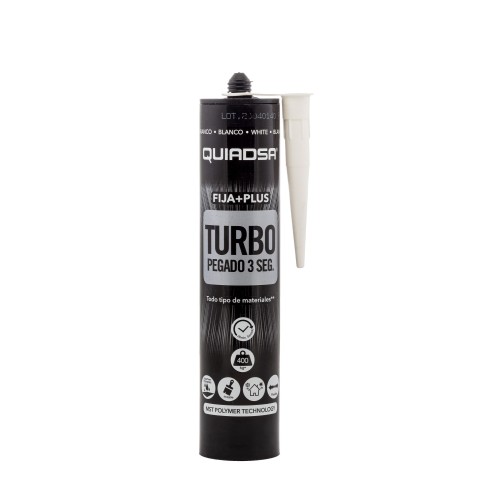 FIJA + PLUS TURBO BLANCO. TUBO FLEXIBLE 150 g