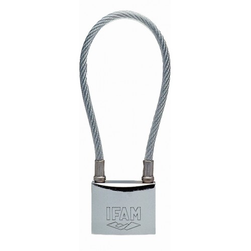 CANDADO INOX50 - ALTURA DEL CUERPO: 56 mm - LUZ DEL ARCO (EN LA BASE DEL ARCO): 31 mmn - Ø DEL ARCO: 6 mm