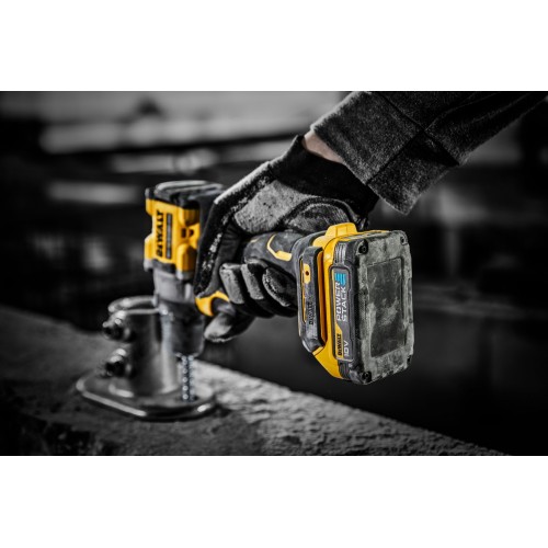 Taladro percutor compacto sin escobillas XR 18V POWERSTACK