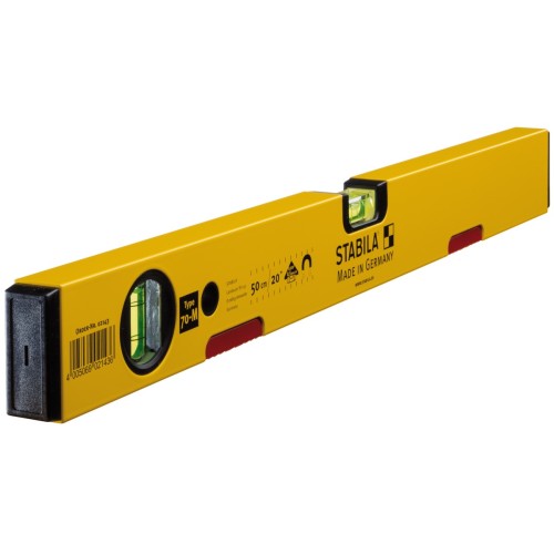 STABILA NIVEL DE BURBUJA MODELO 70 M, 50 cm