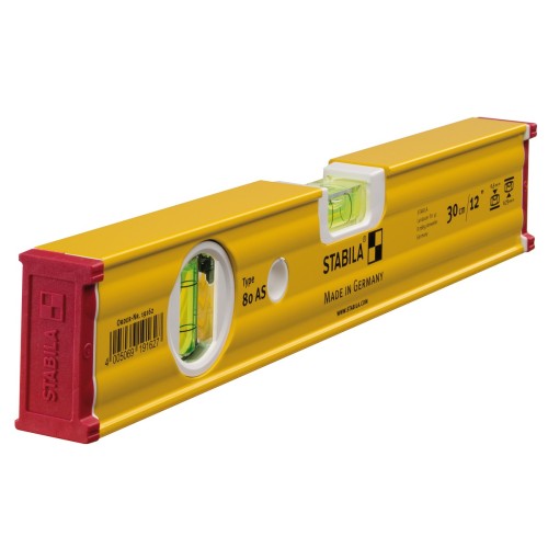 STABILA NIVEL DE BURBUJA MODELO 80 AS, 40 cm