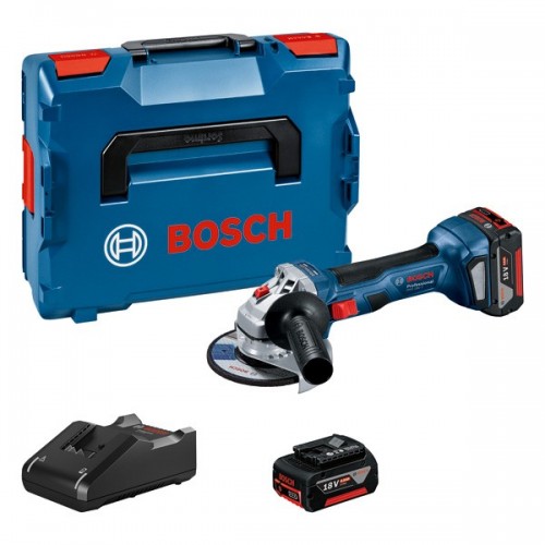 Miniamoladora a batería GWS 18V-7 Professional