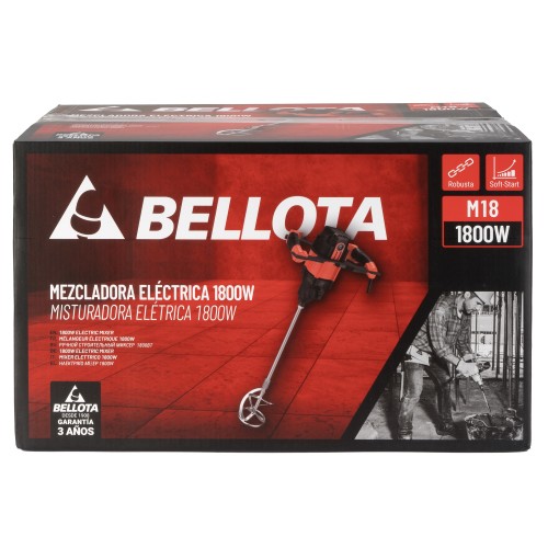 Máquina mezcladora M18 de 1.800 W para realizar mezclas / M18