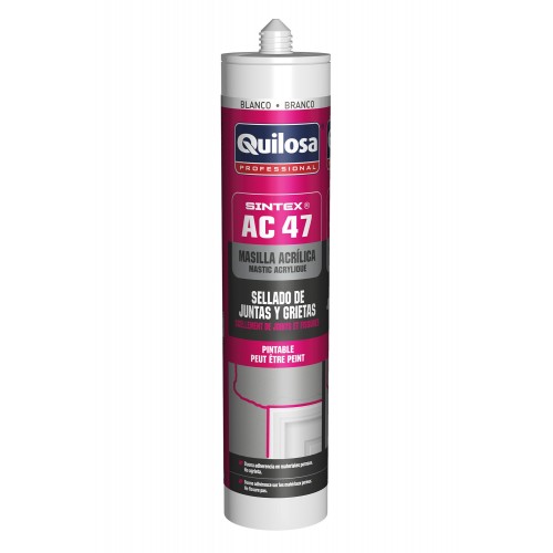 SINTEX SELLADOR AC-47 PARA JUNTAS Y GRIETAS 300 ml BLANCO