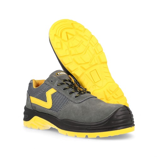 CARBONO PLUS GRIS-AMARILLO