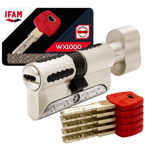 CILINDRO 1000WX4040LC - 40 x 40 - LEVA CORTA - LATÓN