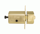 CERROJO 546-RP/80 RK UVE - ACABADO: DORADO - LONGITUD BOMBILLO: 70 mm