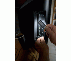 Linterna de trabajo LED con clip y batería recargable PL 200 A (200 lm)