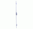 CERRADURA DE SEGURIDAD MULTIPUNTO T2B3 - 3 PUNTOS - CILINDRO T60 60 mm -ENTRADA: 50 mm - CERRADERO CORTO - ACERO CROMADO