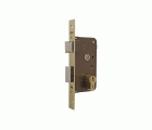 CERRADURA DE EMBUTIR PARA PUERTAS DE MADERA MODELO 600 - DIMENSIÓN: 60 x 35 - ENTRADA 35 - LATÓN
