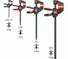 BESSEY TORNILLO DE APRIETE MONOMANUAL EZ APERTURA 150 mm / ALCANCE 60 mm