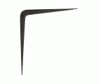 PALOMILLA 1 - 175 x 150 mm - ACERO - NEGRO MATE