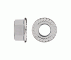 DIN-6923 A2 Tuerca brida grafilada Conectores + Complementos para montaje de estructuras solares