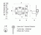 Cerrojo FAC 101R/105