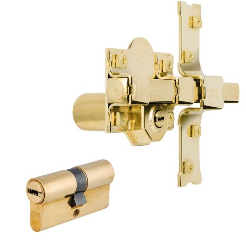 CONJ. SEGURIDAD CLONICO CDF 40x40 / RP DORADO