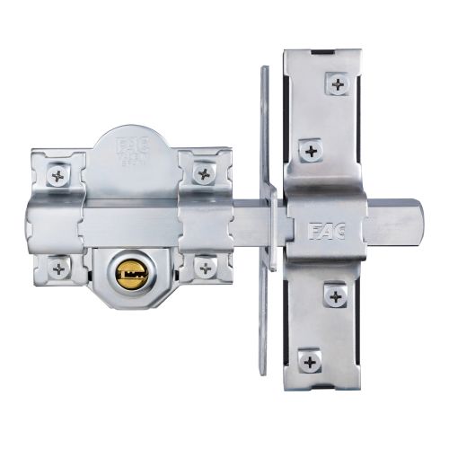 CERROJO FAC SEGURIDAD UVE 946LP/80 CROMO ANTIBUMPING