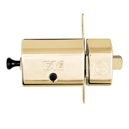 CERROJO 446-RP/80 B-70 mm. MAGNET UVE DORADO
