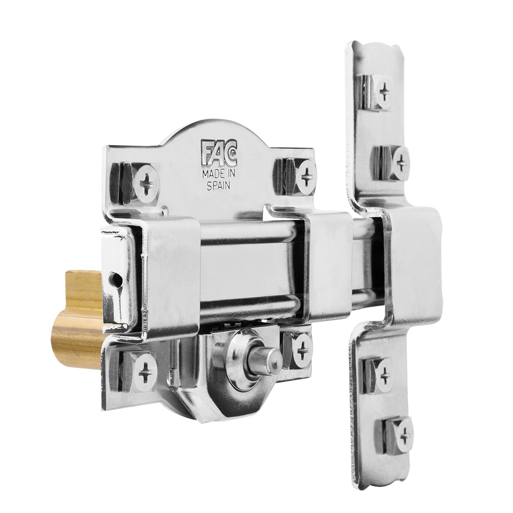 CERROJO 50-R/80 B-40 mm. NIQUEL BLISTER