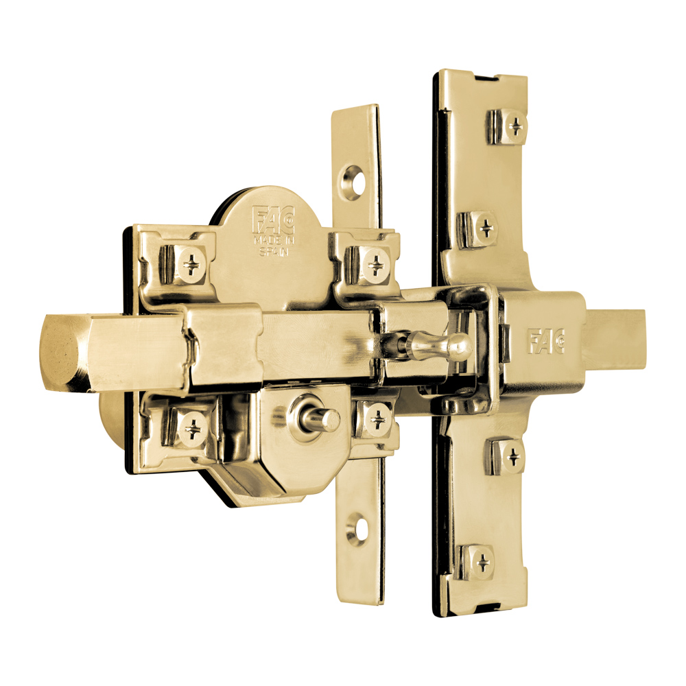 CERROJO 946-RP/80 UVE PUERTA BLINDADA DORADO