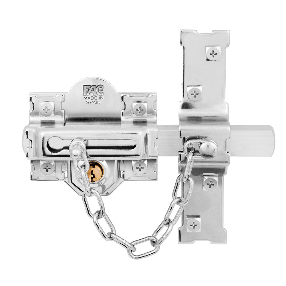 CERROJO 307-L/80 IZDA. NIQUEL