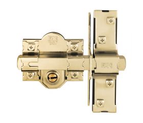 CERROJO 946-LP/80 UVE DORADO